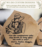 Fully Custom Engraved Stone – Large 20" × 20"