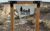 Deer Address Stone – Personalized Home Marker